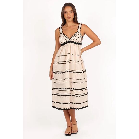 Women’s Sofia The Label Jeanie Midi Dress Size M - Picture 9 of 9